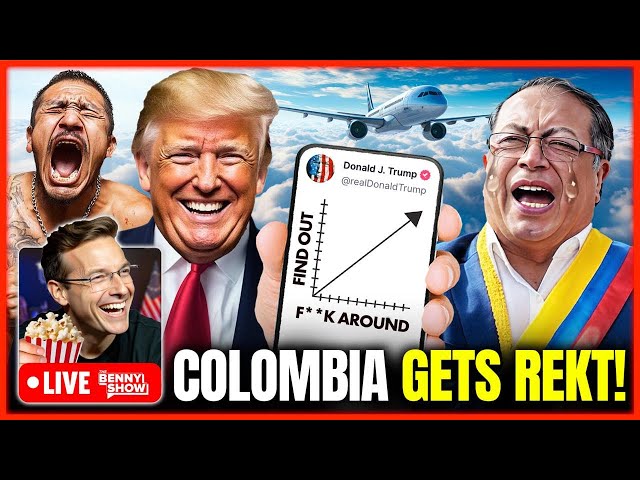 Gangster Trump: President BREAKS Colombia for Refusing Deported Criminals, Instant Regret | FAFO