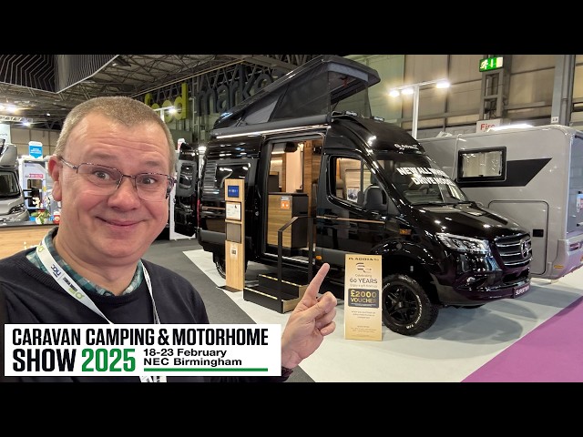 Caravan Camping & Motorhome Show Highlights NEC February 2025 Day 1