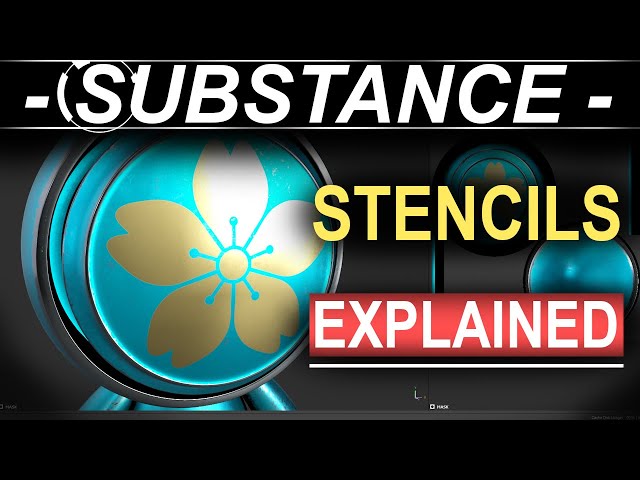 Substance Painter: Stencils & Projections (EXPLAINED)