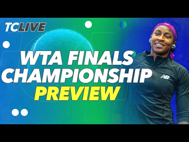 Coco Gauff faces Zheng Qinwen for the 2024 WTA Finals title | TC Live