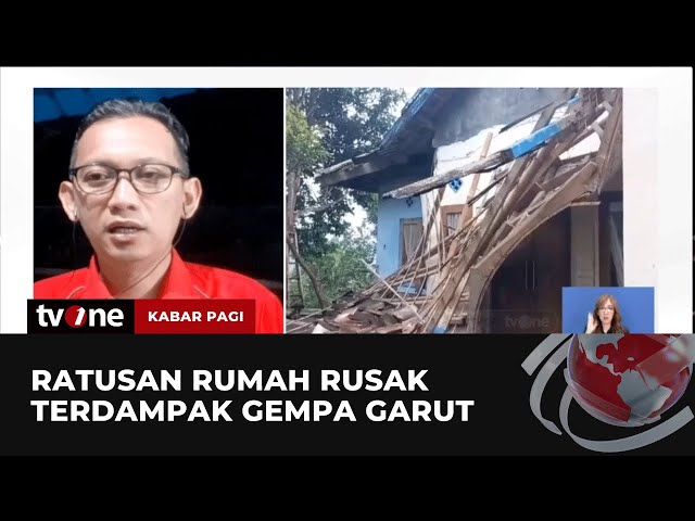 113 Rumah di 24 Kecamatan Rusak Imbas Gempa Garut | Kabar Pagi tvOne