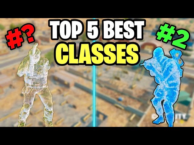 TOP 5 BEST CLASSES IN COD Mobile BATTLE ROYALE | SEASON 7 |