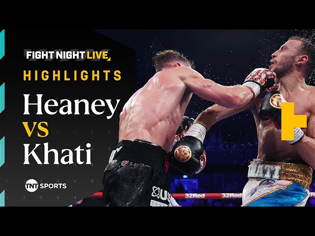 STUNNING PERFORMANCE! 🔥🥊 | Nathan Heaney vs Sofiane Khati | Fight Night Highlights #ChisoraWallin