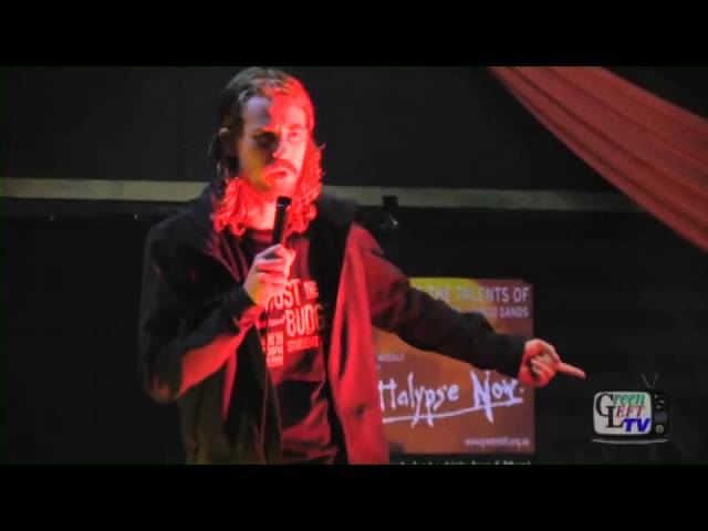 SHAYNE HUNTER at 'Abbottalypse Now' comedy night