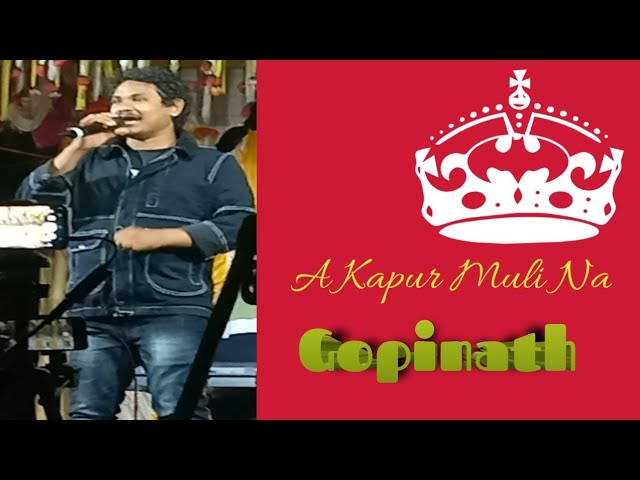 A KAPUR MULI NA || GOPINATH #Santali song