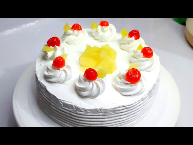 How To Make Fresh pineapple Cake Recipe|  By pinch of spices