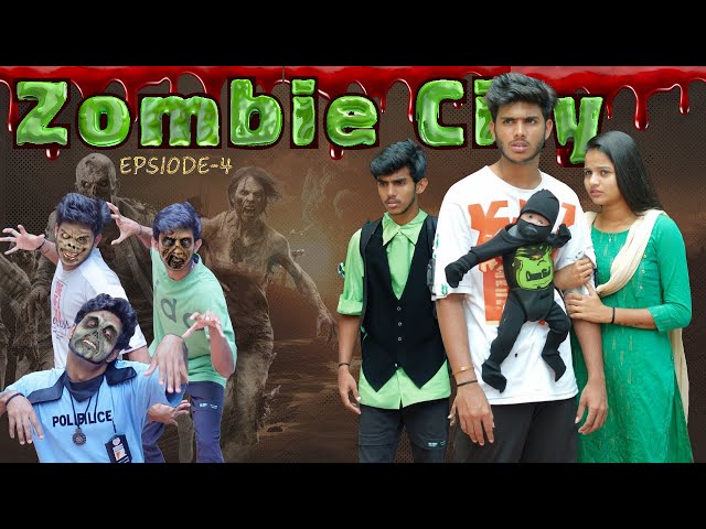 Zombies City 🧟 EPISODE-4 👻 Wait for Twist 😂 #comedy  #funny  #viral