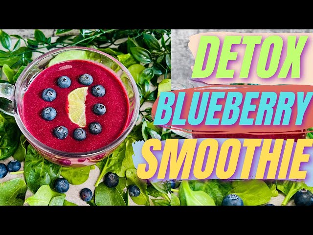 Blueberry Detox Smoothie