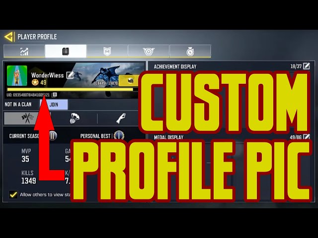 How To Change Profile Picture On Call of Duty Mobile iOS  - #CODMobile