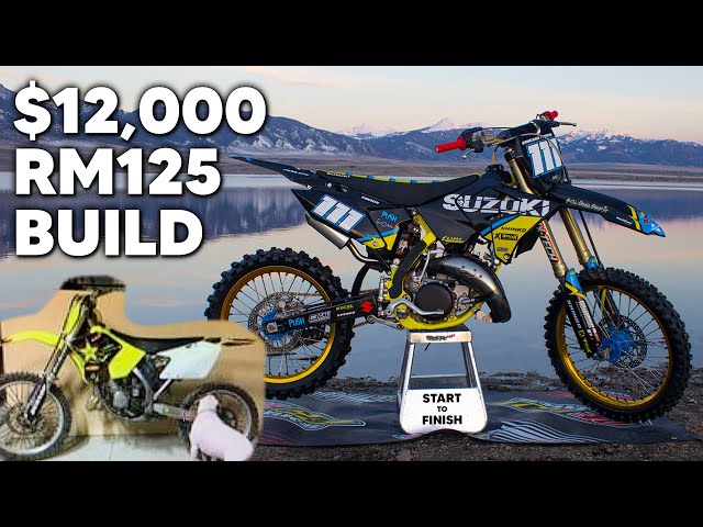 Incredible RM125 Two Stroke Dirt Bike Rebuild from Start to Finish