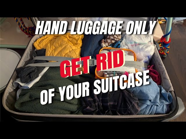 Backpack for long travels. Only hand luggage! Only hardcore! Get rid of your suitcase!