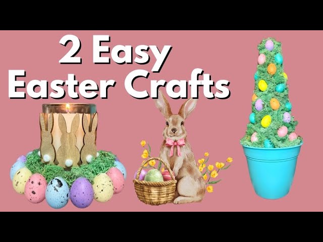 Dollar Tree Easter DIY | Dollar Tree Easter Crafts | DIY Easter Decor