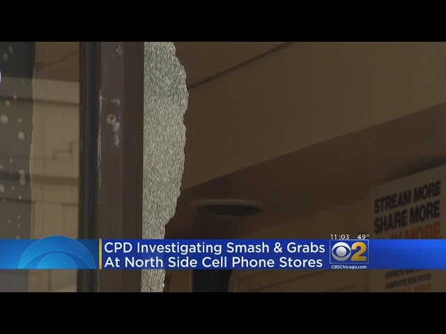 Smash & Grabs At North Side MetroPCS Stores