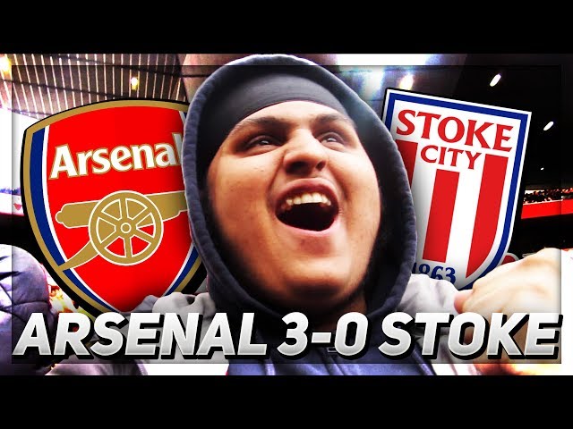 LACAZETTE IS BACK!!! Arsenal 3-0 Stoke City *EPIC MATCHDAY VLOG*