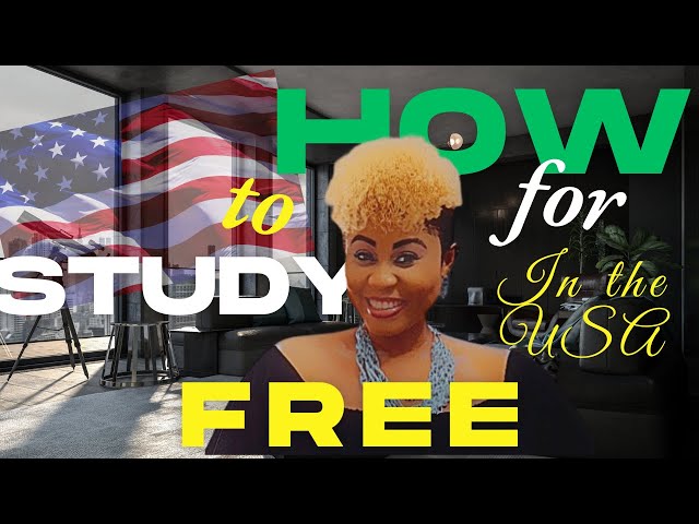 Study for FREE in the USA | International Students