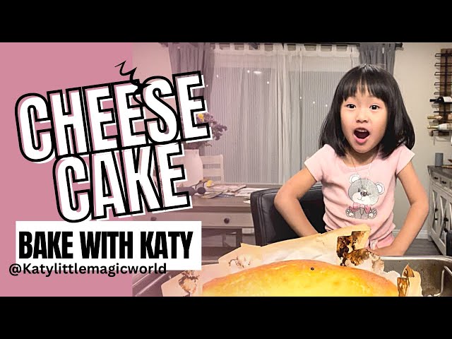 Katy's No-fail Cheesecake Recipe Straight From Mom's Cookbook! | Katy's First Video