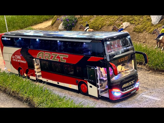 INCREDIBLE RC BUS STAR SETRA ARZT, RC TRUCK Modellbau Tulln