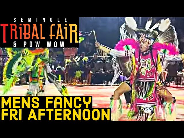 Men's Fancy | Seminole Tribal Fair Powwow 2025 | Friday afternoon