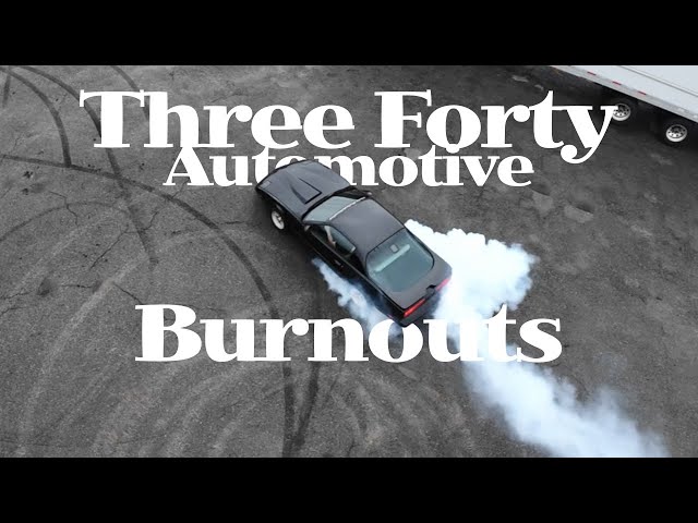 Burnouts from Three Forty Automotive | Merry Christmas Brent & Staff