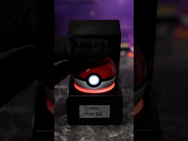 Let's Open A Replica Pokeball From The Wand Company #pokemon #pokéball #gaming