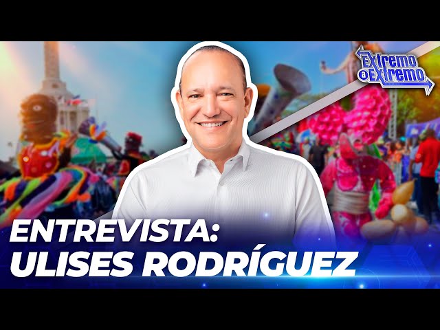 Ulises Rodríguez nos habla de su plan para hacer grande el Carnaval de Santiago