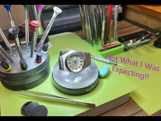 Shocked by What's Inside! Restoring a 1970s Sandoz with an Unexpected FHF 909 Movement