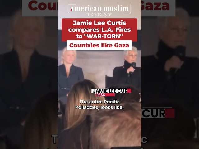 Jamie Lee Curtis Faces Backlash for Comparing Palisades Fire to Gaza Conflict