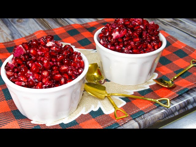 How to Peel and Eat Pomegranate