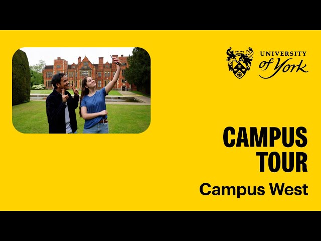 Uni of York Campus Tour - Campus West