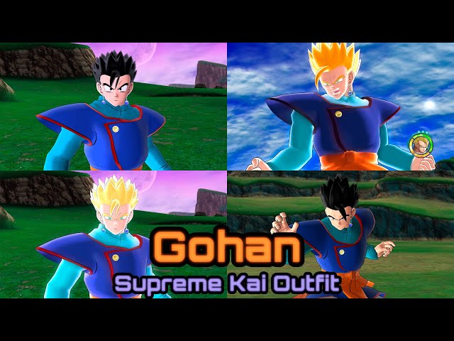 Dragon Ball Raging Blast 2 MODS| Gohan (Supreme Kai Outfit) Showcase by LBFury