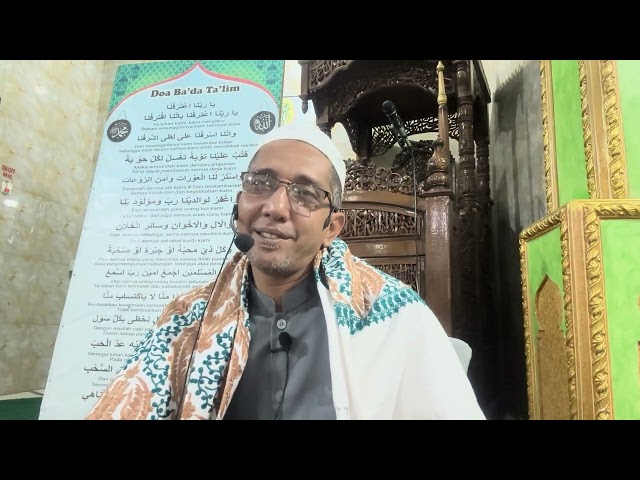 KAJIAN AHAD PAGI KE 29 MASJID AL ALIM MARUNDA | IMAN KEPADA SIFAT SEMPURNA ALLAH YANG TIDAK TERBATAS