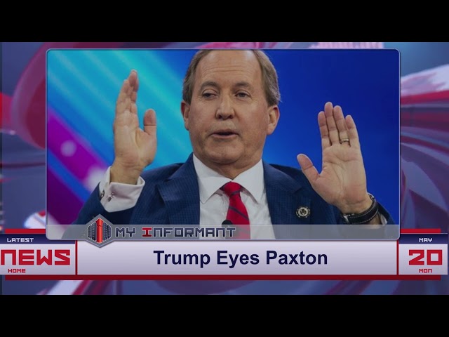 Trump’s Shocking Pick for DOJ: Ken Paxton Eyed for Attorney General!