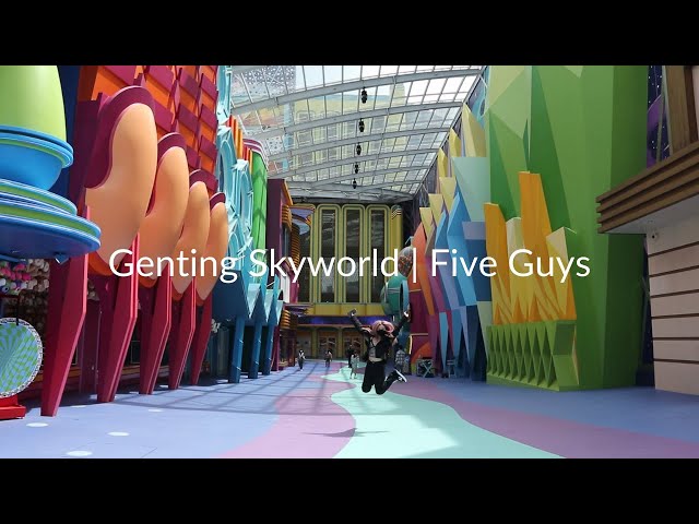 Genting Skyworld 🎢| Five Guys 🍔