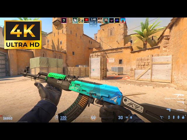 Counter Strike 2 Ranked Gameplay 4K (No Commentary)