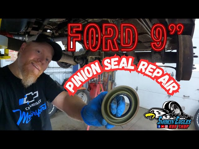 Pinion Seal Repair (Ford 9 inch) #vanlife #ford #mechanic