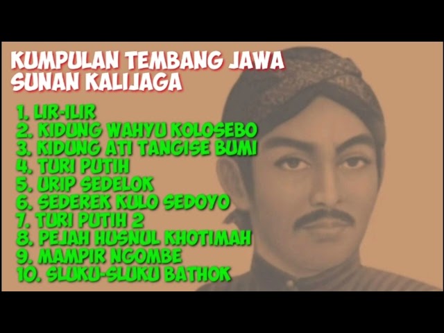 SHOLAWAT JAWA 🔴 ALBUM FULL TEMBANG JAWA - SUNAN KALIJAGA- LIR-ILIR