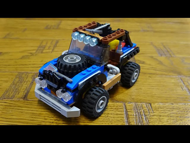 Building a  mini Lego Creator 31075 Outback Adventure SUV in 4K Quality