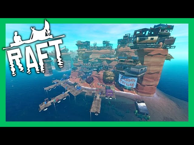 Caravan Island is soo cool! - Raft EP16