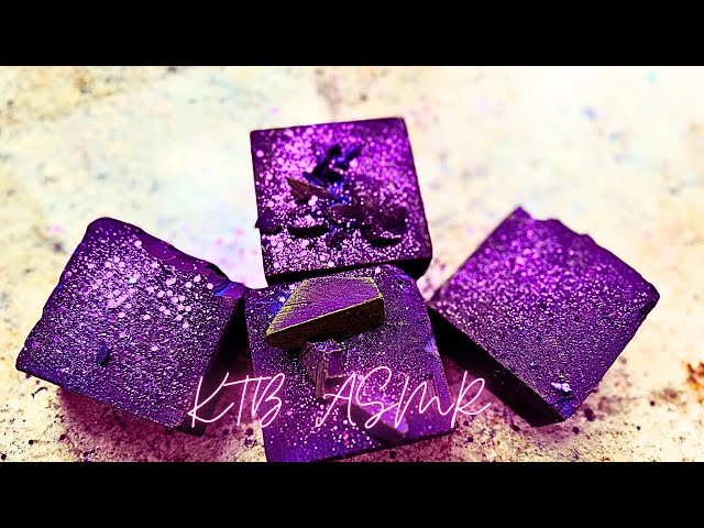 Purple Madness Dyed Chalk Crushing | Sleep Aid | Oddly Satisfying | ASMR