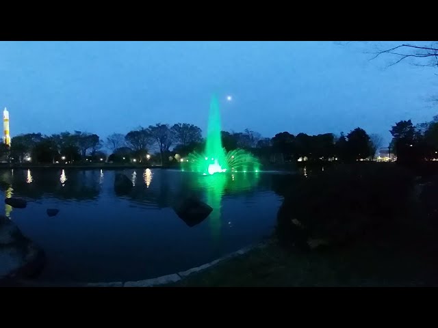 つくば中央公園噴水VR360(Theta Z1)