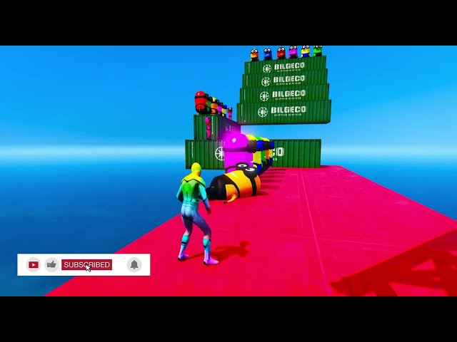 GTA 5 Epic Ragdolls | Spider-Man Jumps/Fails ep.07