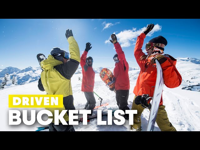 The Bucket List Shots of A Snowboard Film | The Making of DRIVEN w/ John Jackson