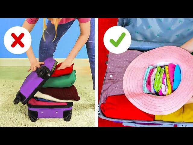 Truques geniais para fazer as malas em qualquer viagem