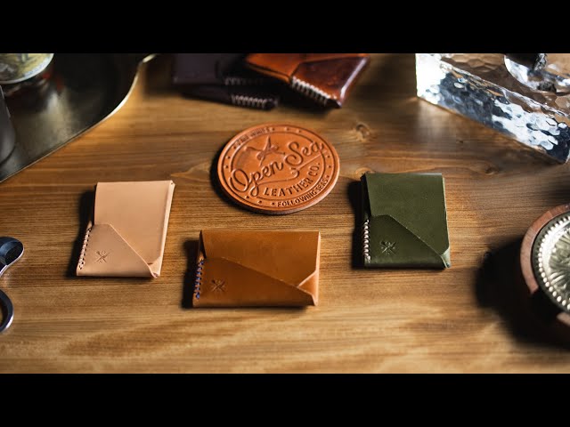 My Favorite Wallets Just Got BETTER!! | Open Sea Leather Mini