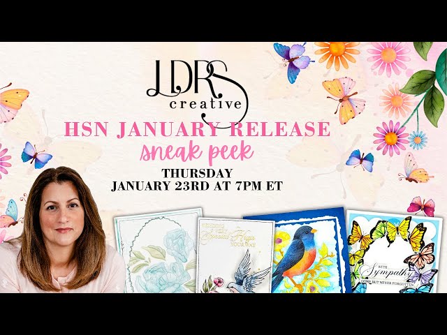 HSN Sneaky Peeks for Jan 28th Craft Day