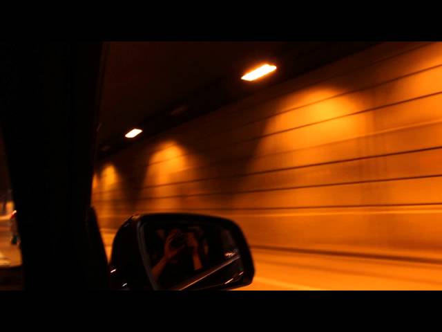 2010 Mercedes C63 AMG Exhaust Through Tunnel