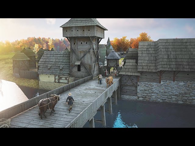 RIVER FORTRESS! - Building Our First Stronghold on the New River in Manor Lords!