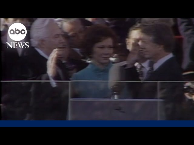 From the ABC News Archives: Jimmy Carter sworn in as 39th president of the United States