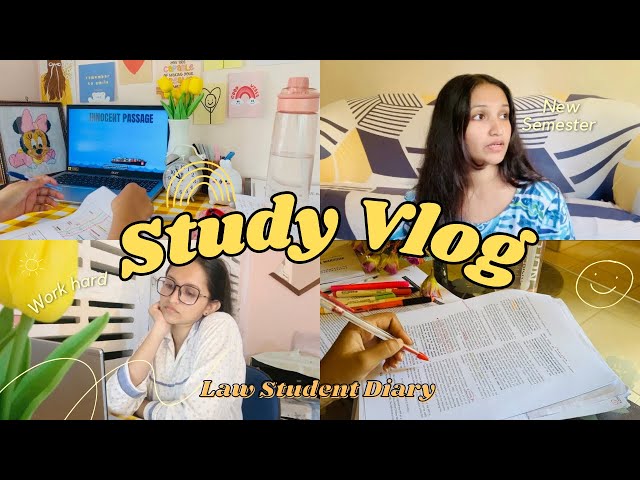 Study with Me📚| අලුත් sem එකේ වැඩ✨| Morning to Night Study Motivation👩‍💻#productive #study