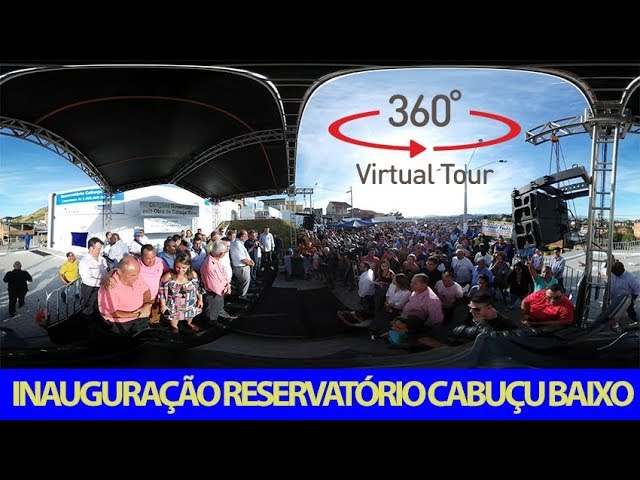 360º - Acompanhamento das Obras - CTC - Nova Iguaçu - CEDAE - Inauguração RCB mai-2018